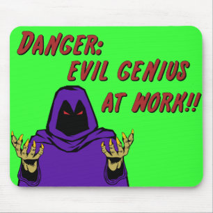 evil geniuspad mouse mat