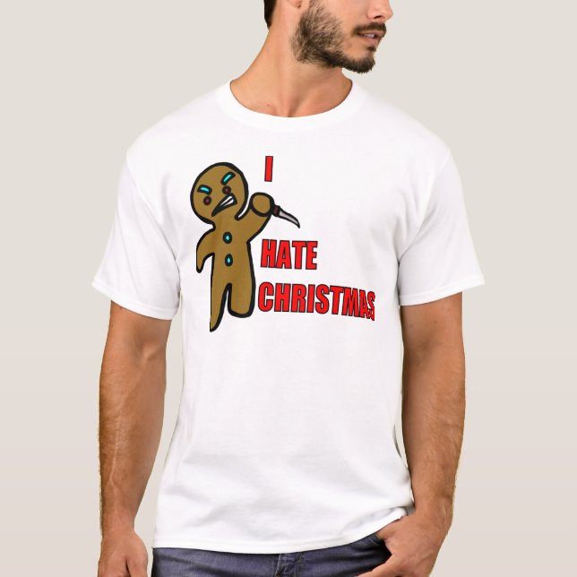 Evil Gingerbread Man T-Shirt (Front)