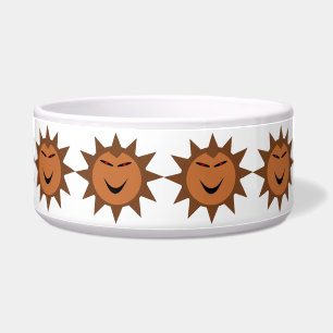 Evil Hedgehog Kawaii Goth Halloween Pet Bowl