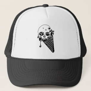 Evil Ice Cream Cone Trucker Hat