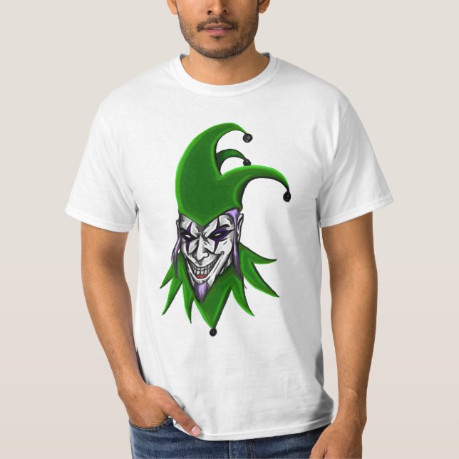 Evil Jester Clown Shirt (Front)