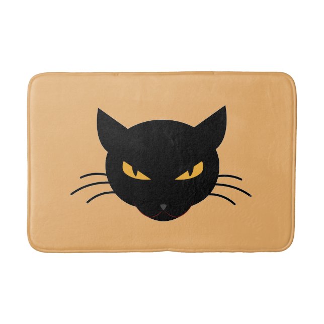 Evil Kitty Bath Mat (Front)