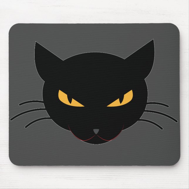 Evil Kitty Mouse Mat (Front)
