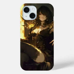 Evil Lady Anime Style iPhone 15 Case