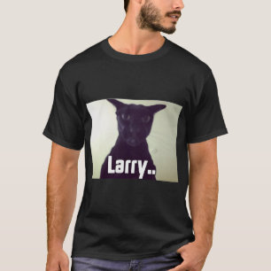 Evil Larry Cursed Cat Meme T-Shirt