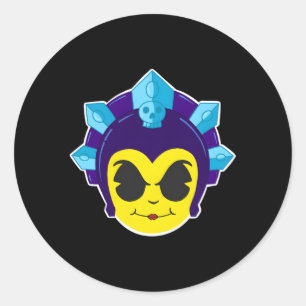 Evil Lyn Sorceress Classic Round Sticker