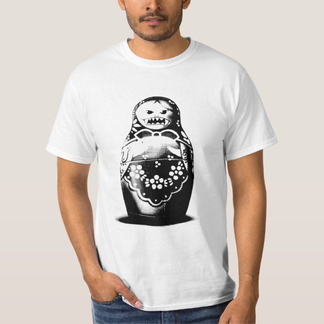Evil Matryoshka Doll Russian - Pop Art t-shirt (Front)