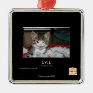 Evil Metal Tree Decoration