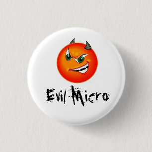Evil Micro Geocaching Swag Pin