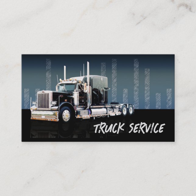 Evil Modern Truck Service Card (Front)