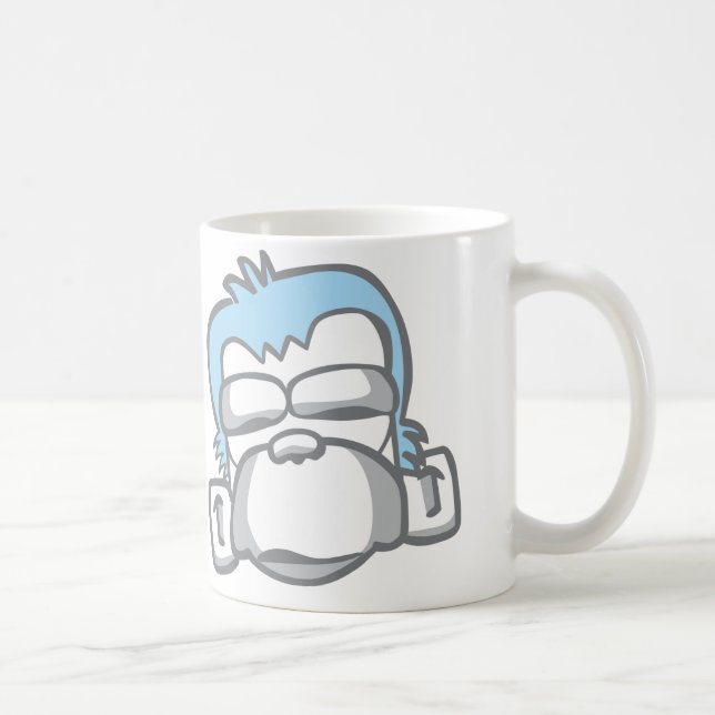 Evil Monkey Icon Coffee Mug (Right)
