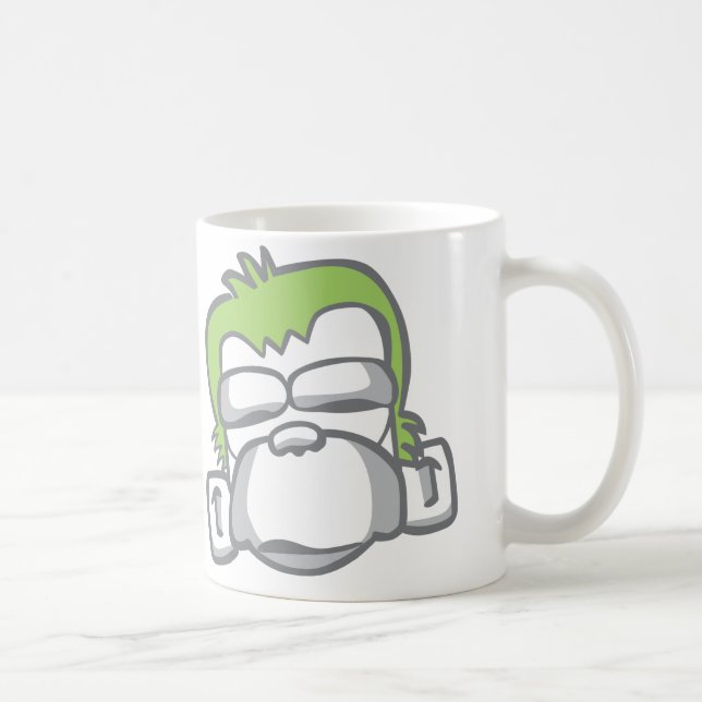 Evil Monkey Icon Coffee Mug (Right)