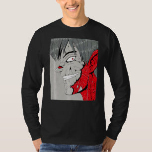 Evil Monster Graphic Demon Devil Harajuku T-Shirt