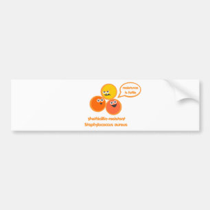 Evil MRSA Bumper Sticker