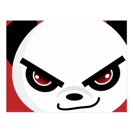 Evil Panda Postcard