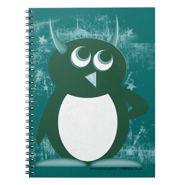Evil Penguin™ Notebook (Front)