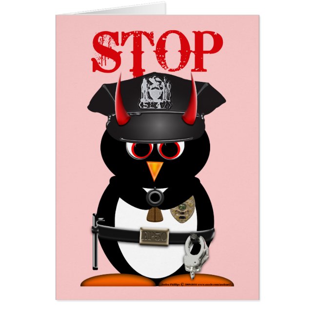 Evil Penguin Police Stolen My Heart (Front)
