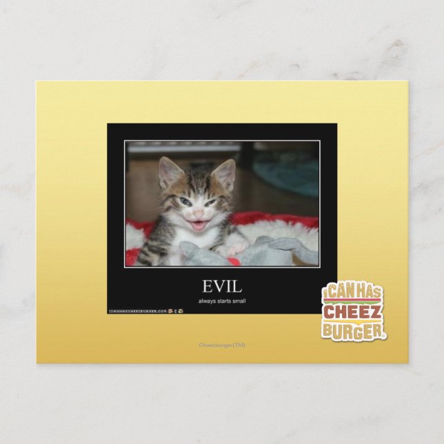 Evil Postcard (Front)