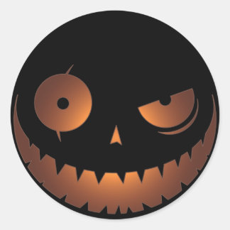 Evil Pumpkin Sticker