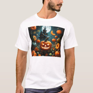 Evil pumpkin white T-Shirt