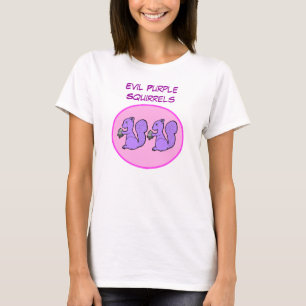Evil Purple Squirrels T-Shirt