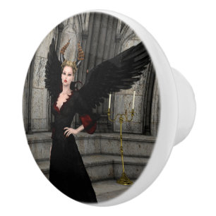 Evil Queen Ceramic Knob