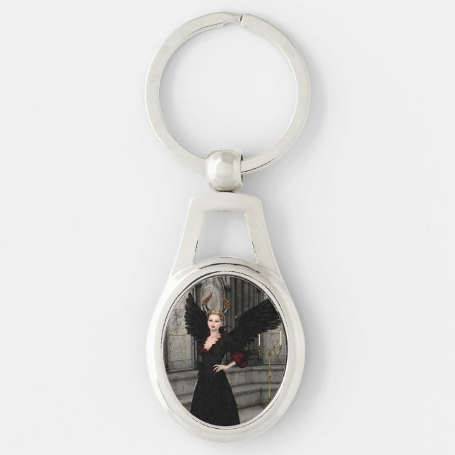 Evil Queen Key Ring (Front)
