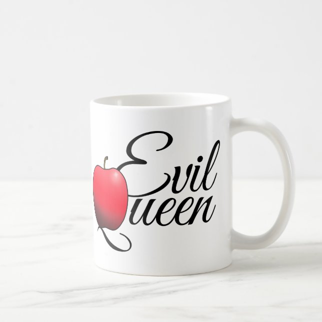 Evil Queen Red Apple Coffee Mug (Right)