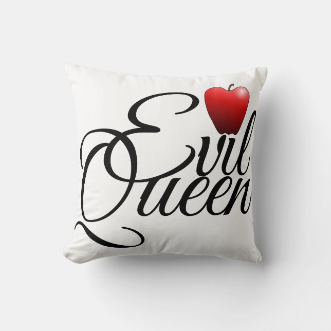 Evil Queen Small Apple Pillow (Front)