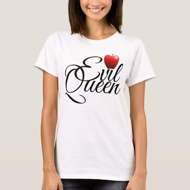 Evil Queen Small Apple T-Shirt (Front)