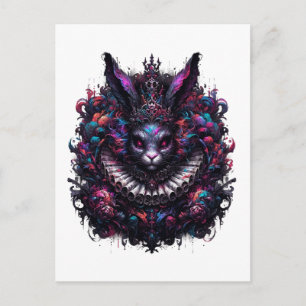 Evil Rabbit Postcard