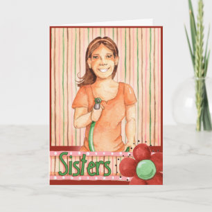 Evil Sister - Greeting Card