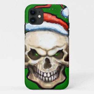 Evil Skull Christmas iPhone 11 Case