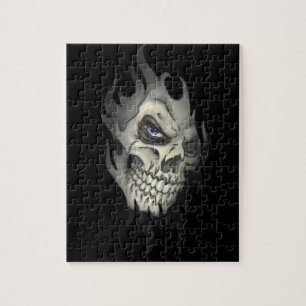 Evil Skull Jigsaw Puzzle