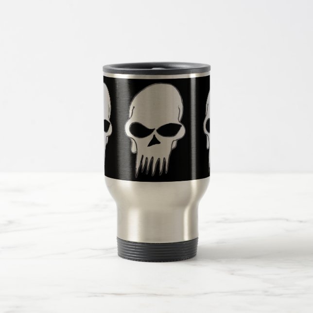 Evil skull travel mug (Center)