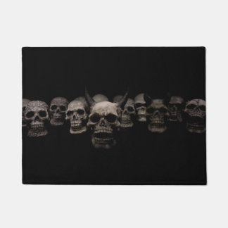 Evil Skulls Doormat