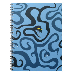 Evil Snakes And Tentacles In Love Notebook
