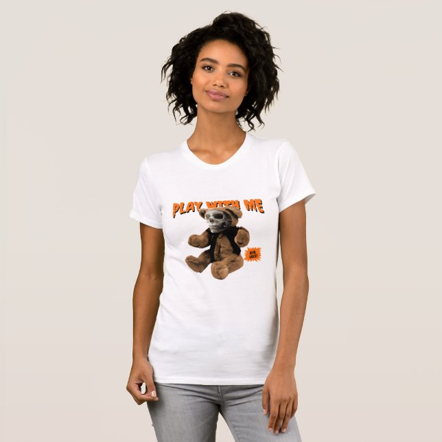 Evil Teddy Bear T-Shirt (Front Full)