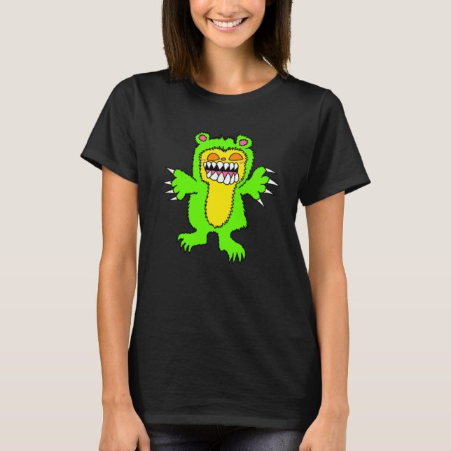 Evil Teddy Bear Women Shirt (Front)