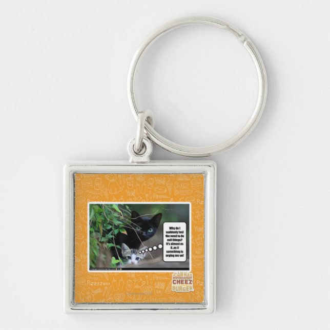 evil things key ring (Front)