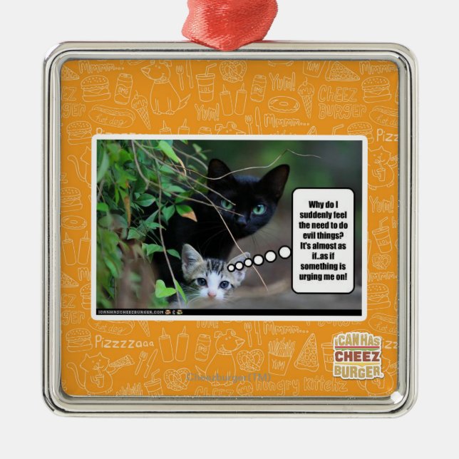 evil things metal tree decoration (Front)