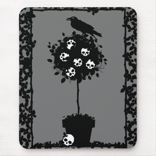 Evil Topiary Coordinates Mouse Mat (Front)