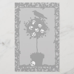 Evil Topiary Coordinates Stationery