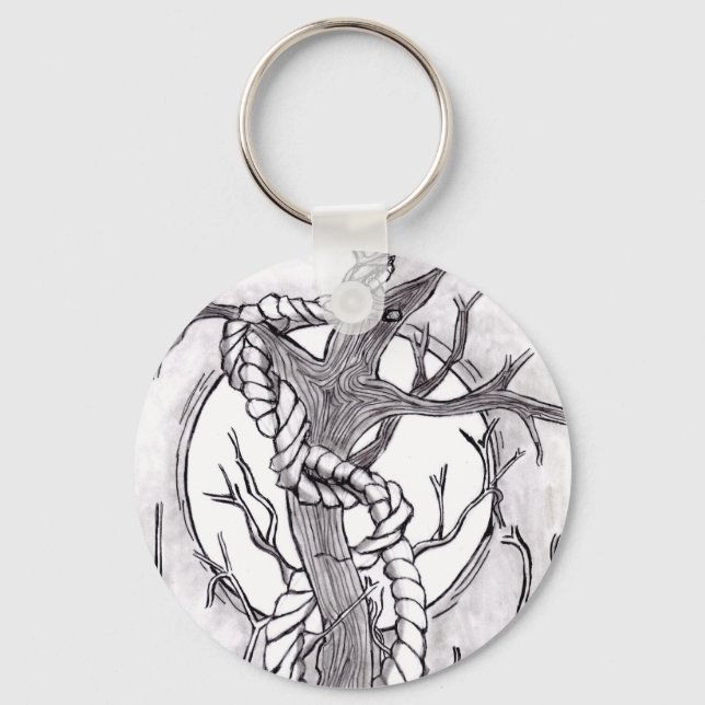 evil tree key ring (Front)