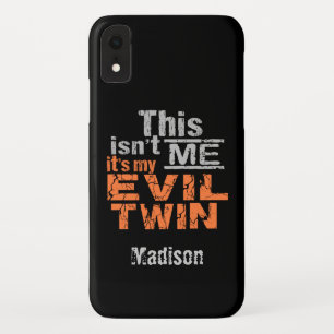Evil Twin custom name phone cases