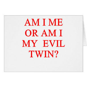 evil twin joke
