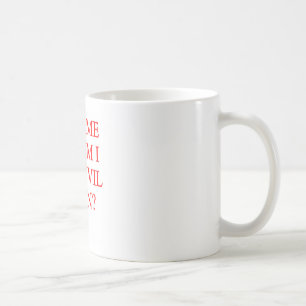 evil twin joke coffee mug