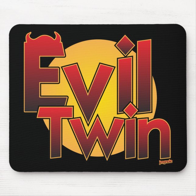 Evil Twin Mouse Mat (Front)