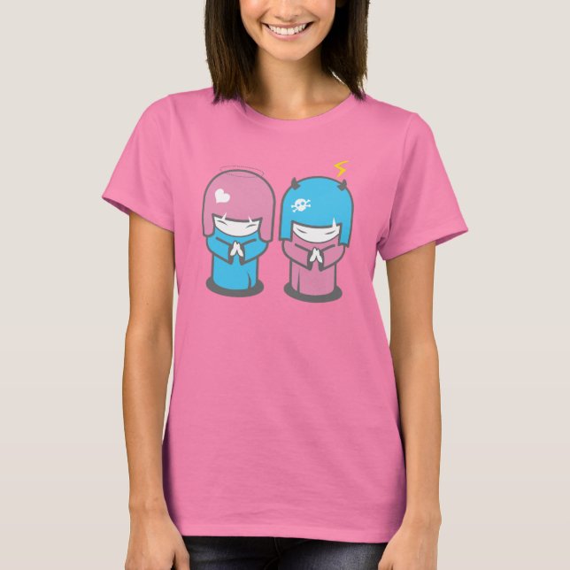 evil twins T-Shirt (Front)