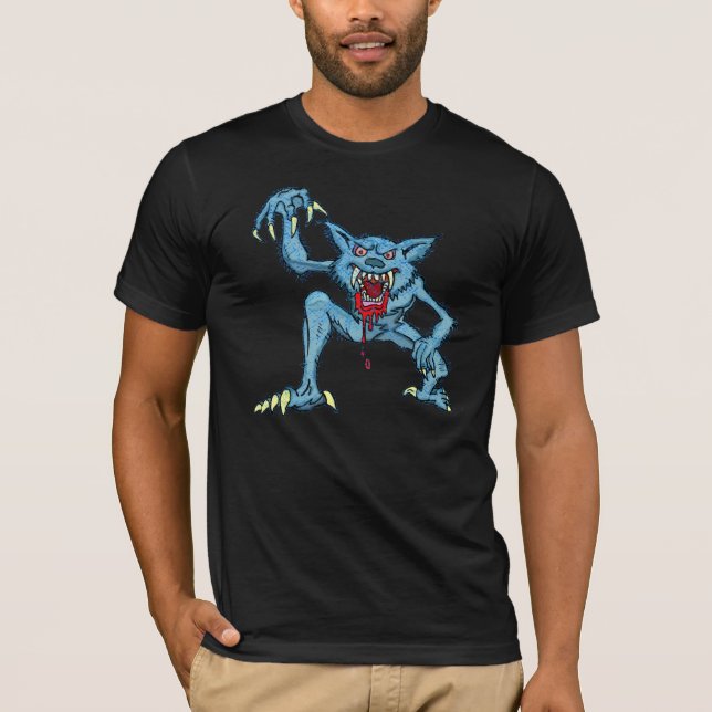 Evil Werewolf T-shirts (Front)